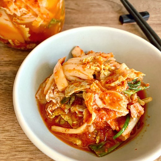 Low sodium kimchi