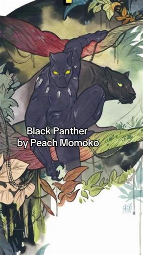 Exploring Black Panther by Peach Momoko