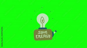 sustainability icon animation. Circular economy concept for future business growth and environmental sustainability and reduce pollution for future business and environmental growth.