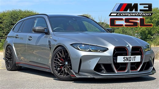BMW M3 CSL Touring – Autobahn POV Review & Performance Test
