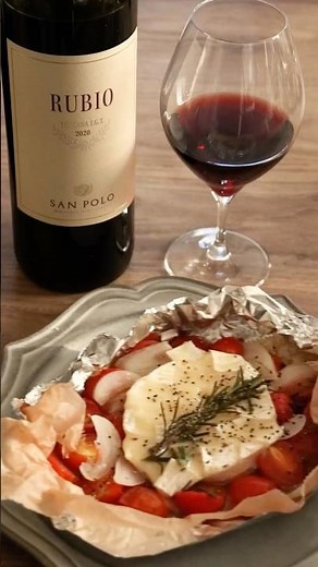 『ルービオ』イタリア産赤ワイン×簡単おつまみ＃ワイン #赤ワイン#簡単レシピ #カマンベールチーズ #トマト #エノテカ #wine #enoteca