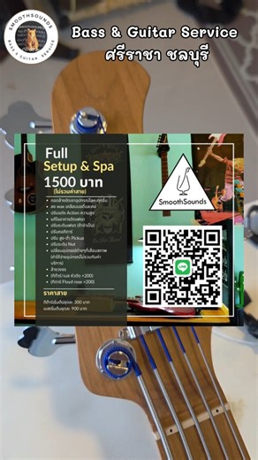 Smoothsound Bass & Guitar Service on Instagram: "Sadowsky Metro Express FullSpa Setup #smoothsounds #มือเบส #setupbass #หัดเล่นเบส #setupguitar"