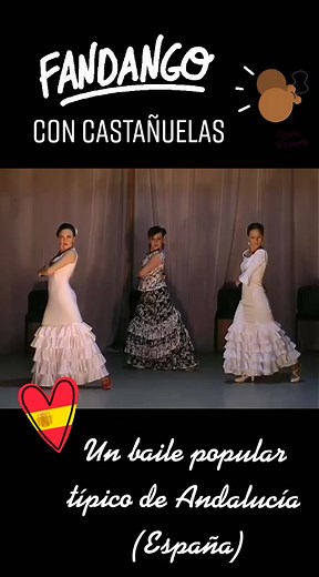 Danza del Fandango Andaluz con Castañuelas y Música Flamenca