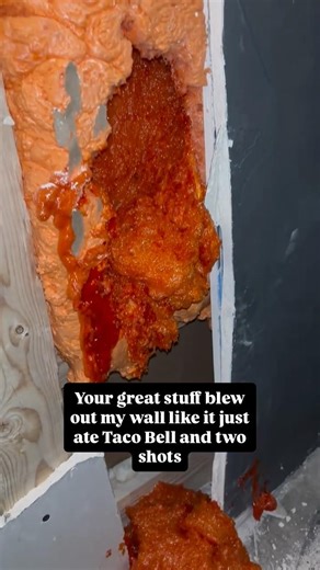 Non expanding foam huh?