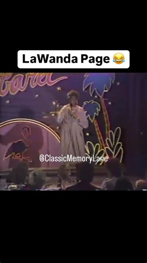 Classic Memory Lane on Instagram: "#LaWandaPage (Aunt Esther) doing stand up comedy! 😂 She was so funny! Be sure to follow @classicmemorylane for more classic content. #ClassicMemoryLane 📺✨"