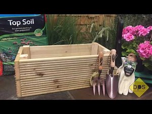 How To Build A Wooden Planter.