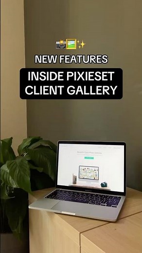New features inside Client Gallery by Pixieset #photographers