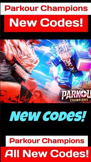 New Parkour Champions Codes - New Codes For Parkour Champions Roblox Codes 2026
