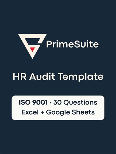 HR Audit Template • ISO 9001 • 30 Questions • Excel   Google Sheets • Fully Editable - Etsy Australia