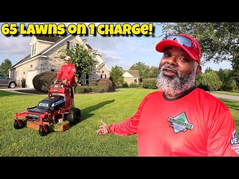 My customer thinks that I'm crazy for enjoying mowing this lawn - 4K