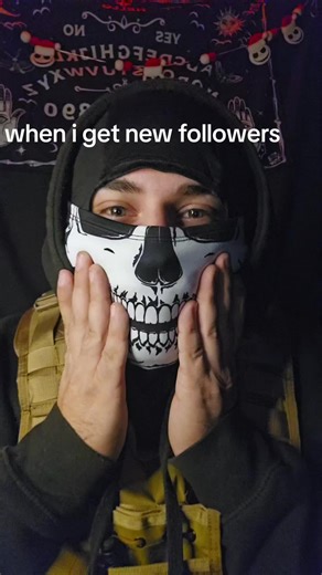 when i get a new follower #mdni #masktok #fyp #maskedman | face mask guy