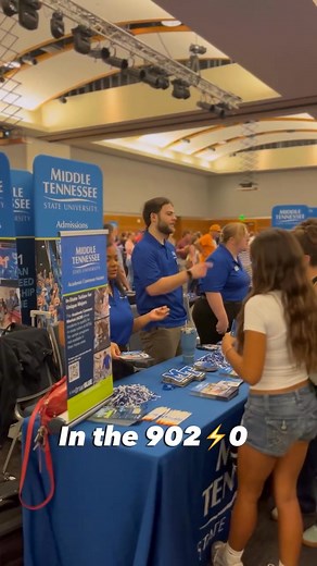 Time to visit the 902⚡️0! Don't miss our last True Blue Preview Day of the fall on Saturday, Nov. 1! 💙⚡️ Come get a tour of campus, receive financial aid information, experience presentations from different departments, and so much more! 🥳 Sign up today! https://bit.ly/mtsupreviewday #MTSU #trueBLUE #findYOURblue | Middle Tennessee State University (MTSU)