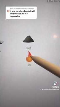 How to make an atomic bomb little alchemy!