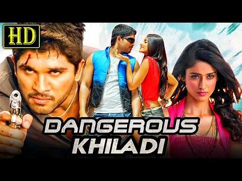 Allu Arjun' s Blockbuster Action Thriller Movie In Hindi | डेंजरस खिलाड़ी (HD) | Ileana D'Cruz, Sonu