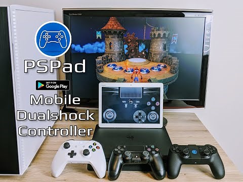 PSPad: Control your PS5/ PS4 with your smartphone/ Free mobile Dualshock controller
