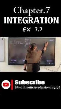 Solve Any Sum in Seconds! Easy Tricks You Must Know | Integrations Class-12 | Chapter-7 | Ex.-7.7