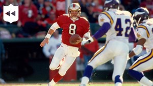 Steve Young's legendary touchdown run vs. Vikings | NFL Throwback