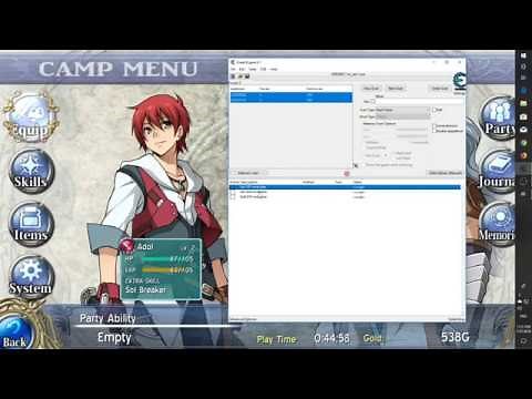 YS: Memories of Celceta my Cheat Engine table