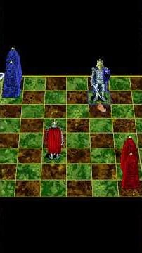 ♟️Battle Chess - Knight vs. Knight - Fight - PC #chess #battlechess #cdrom