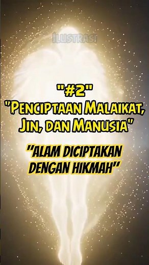 "PENCIPTAAN MALAIKAT,JIN DAN MANUSIA"