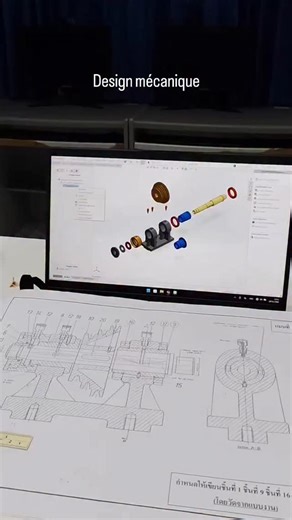 🔧⚙️ Design Mécanique ⚙️🔧 | Solidworks😍 ♥️Like♥️ #autocad #solidbody #solidworks #3d #moulinrouge | Instagram