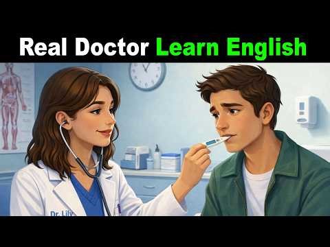 How to Talk to a Doctor in English | Real Life Beginner English Learn Dialogue