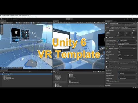 Sneak Peek 14: Unity 6 - VR Template