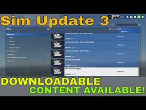 🤩 FINALLY! Downloadable Content in MSFS 2024 Sim Update 3! 💾 Less Streaming, More Flying!