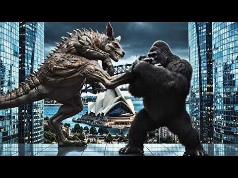 KONG vs GIANT KANGAROO: The Battle That Shook the City