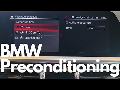 BMW How to use Preconditioning and Preventillation
