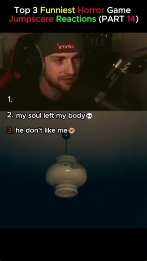 Top 3 Funniest Horror Game Jumpscare Reactions 😂 | Instant Panic Moments