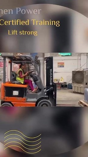 FORKLIFT TRAINING SESSION- PRACTICAL DRIVING SKILLS