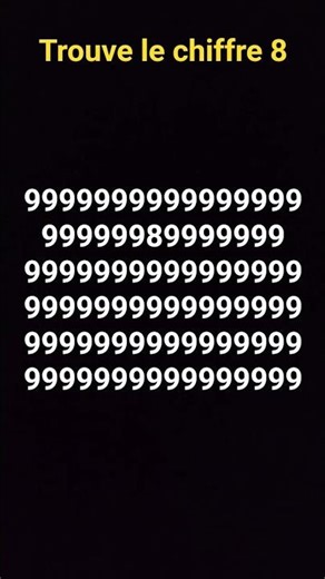 #trouve #le #chiffre 8