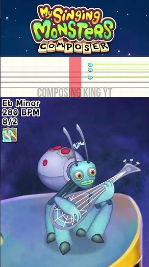 Mech Islet Arackulele Composer Tutorial #msm #fanmade #mysingingmonsters