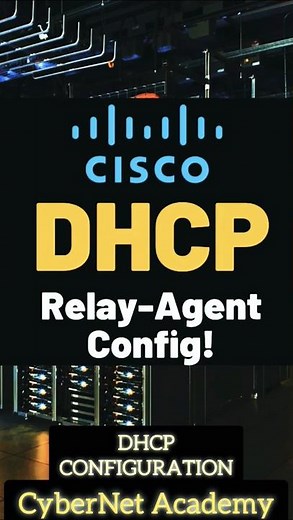 DHCP Relay Agent Configuration Explained Step-by-Step in Cisco Routers Easy Configuration Tutorial
