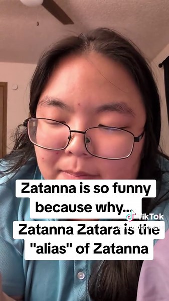 Zatanna is the alias for Zatanna Zatara. And it's kind of funny because like... why. this isn't really a comics thing it's moreso established in the DCAU shows and films.