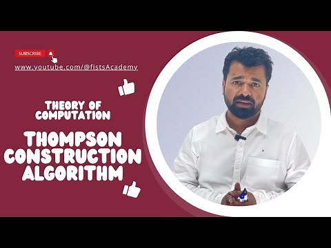 Lec 45 | Thompson Algorithm (R.E. to F.A.)| Regular Expression |TOC |TAFL |Automata | ‪@fistsAcademy‬