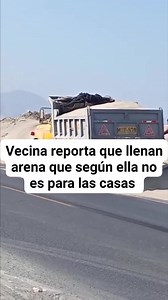 868K views · 5.3K reactions | Vecina reporta que llenan arena que no es para construcción de casas ...será cierto eso , algún albañil que sepa #peru #construcciones | ESTO SOLO PASA EN EL PERÚ | Facebook