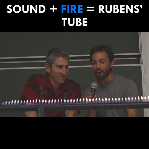 Sound Fire = Rubens' Tube! | Veritasium