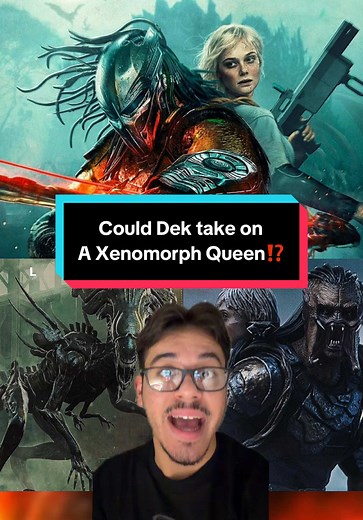 Dek vs Xenomorph Queen: Ultimate Showdown!