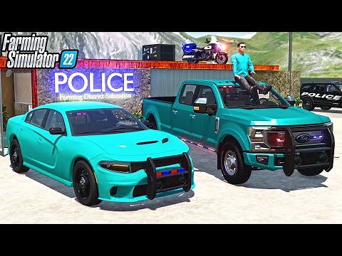 NEW RURAL POLICE STATION $5,500,000 | Farming Simulator 22