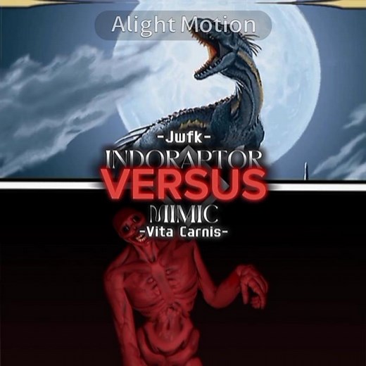 Indoraptor vs Mimic(Vita Carnis) #edit#jwfk#vitacarnis