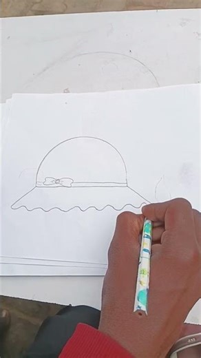 Girls Hat drawing short video