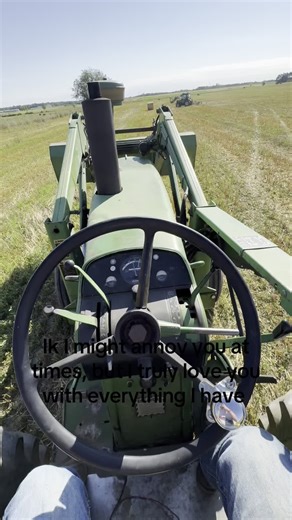 @Leland’s Girlfriend🤗 #ilovemygf #farming #tractor #iloveyou