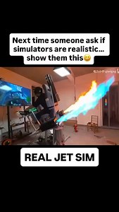 11K views · 204 reactions | The craziest Jet simulator ever!! A tech...