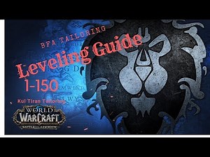 Wow Tailoring guide BFA 8.1.5