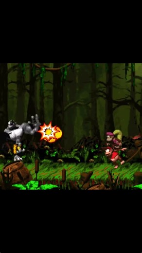 Donkey Kong Country 2: Diddy's Kong Quest Boss Kudgel #donkeykong #longplay