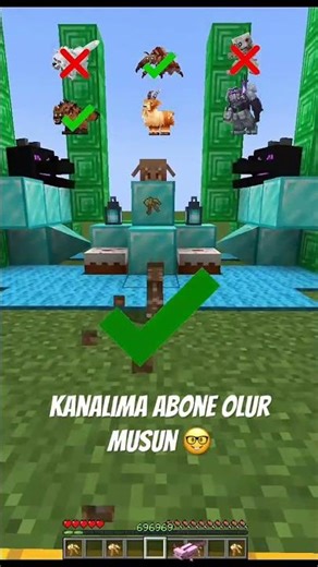 MİNECRAFT HANGİ MOB DAHA GÜÇLÜ #minecraft #keşfet #gaming