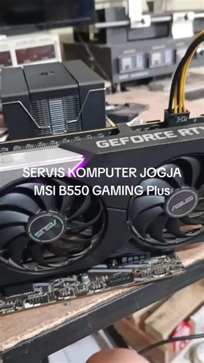 menerima servis komputer spesialis Republik gaming MSI B550M gaming plus