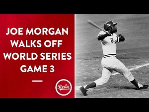 Joe Morgan comes up with the walk-off hit in Game 3 of the 1975 World Series